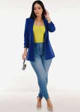 Butt Lift Super High Waist Skinny Jeans Med Blue