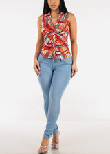 Butt Lift Mid Rise Stretchy Skinny Jeans Light Blue