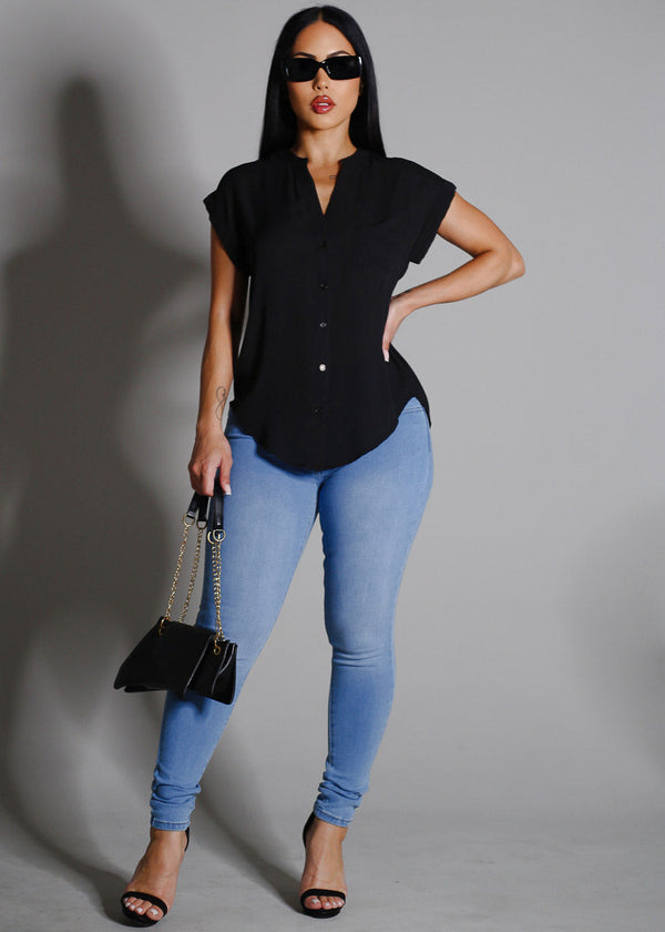 Levantacola High Rise Light Skinny Jeans w Pocket Design