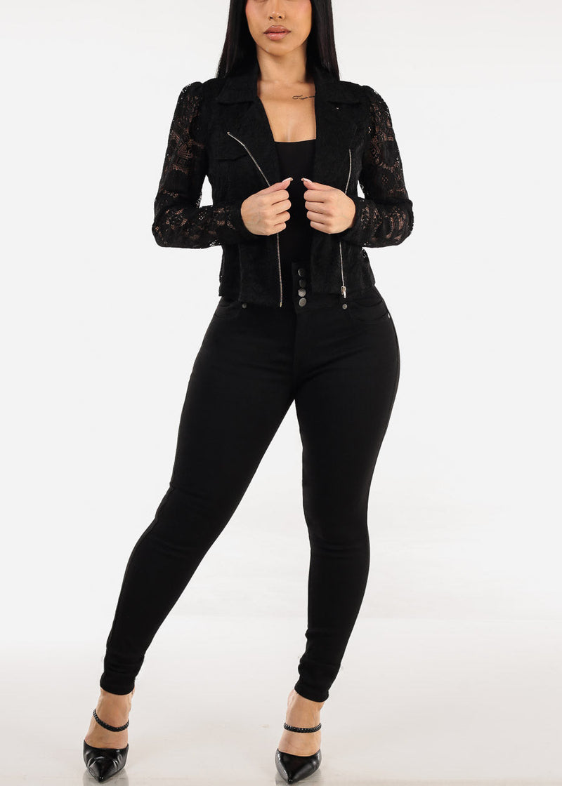 Sleeveless Square Neck Black Thong Bodysuit
