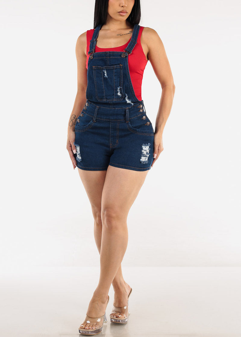 Sleeveless Scoop Neck Ribbed Tank Top Red